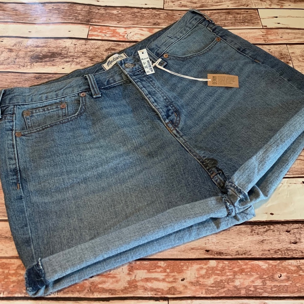 NWT Madewell High-Waisted Jean Shorts